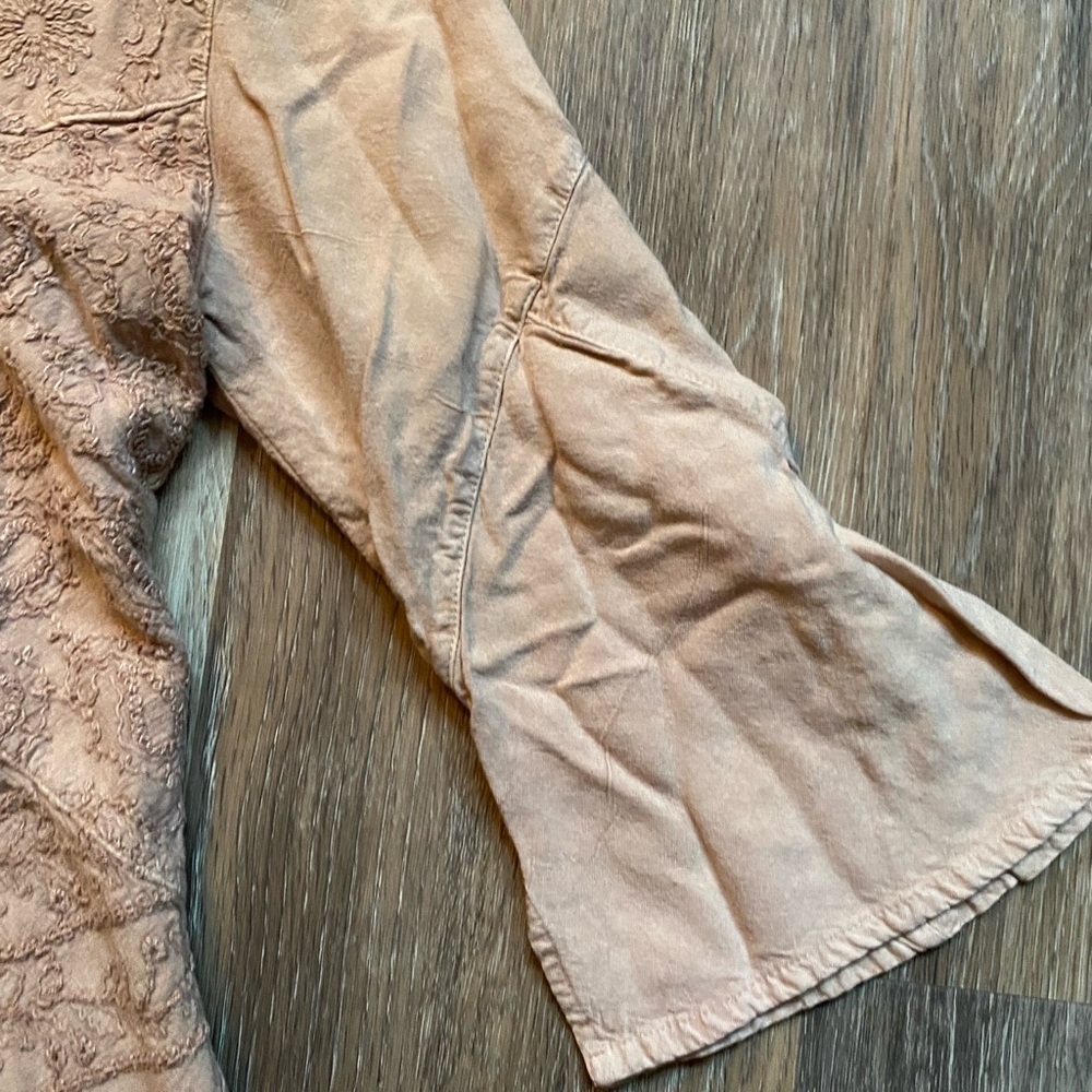 Sacred Threads Embroidered Patchwork Textured Pin… - image 4